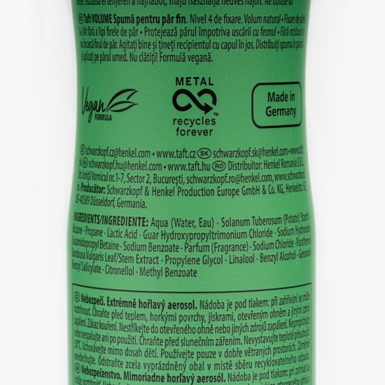 Spumă pentru păr True Volume 200ml