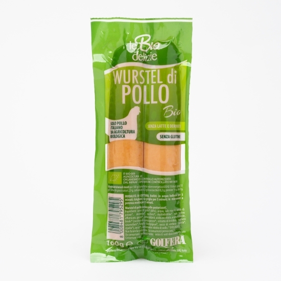 Crenvurști de pui eco fără gluten 160g