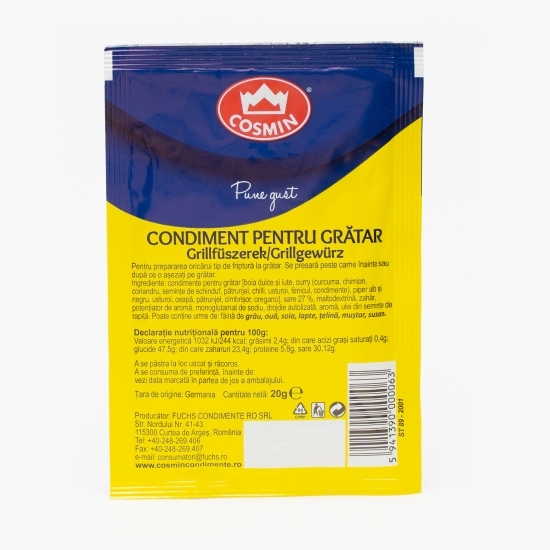 Condiment pentru grătar 20g