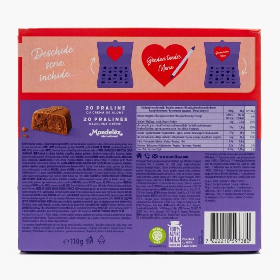 Praline cu cremă de alune 110g