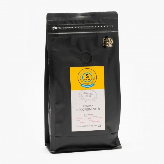 Cafea proaspăt prăjită Arabica decofeinizată 500g