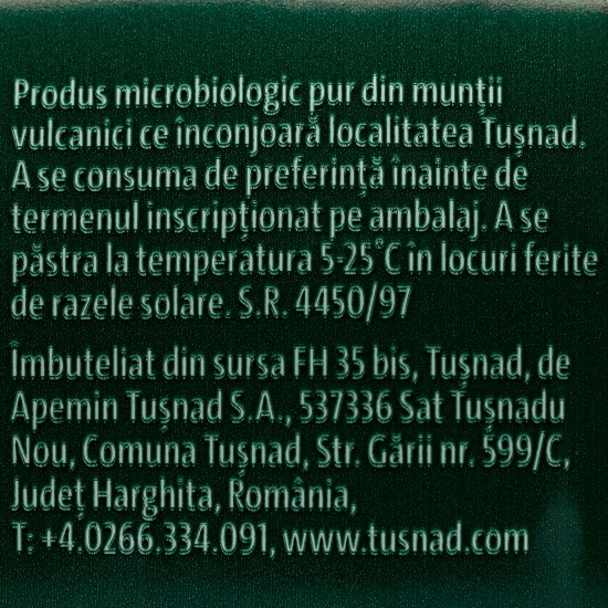 Apă minerală slab carbogazificată 1l