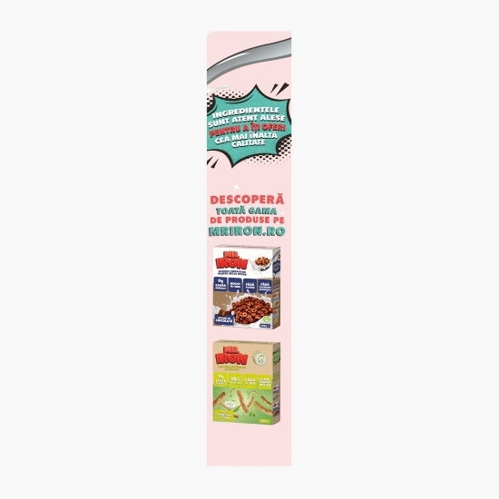 Cereale vegane cu aromă naturală de căpșuni, cu 35% proteină, fără zahăr, low carb, fără gluten 250g