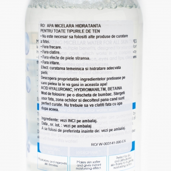 Apă micelară Moisturizing 500ml