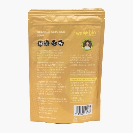 Granola Keto Eco, 200g