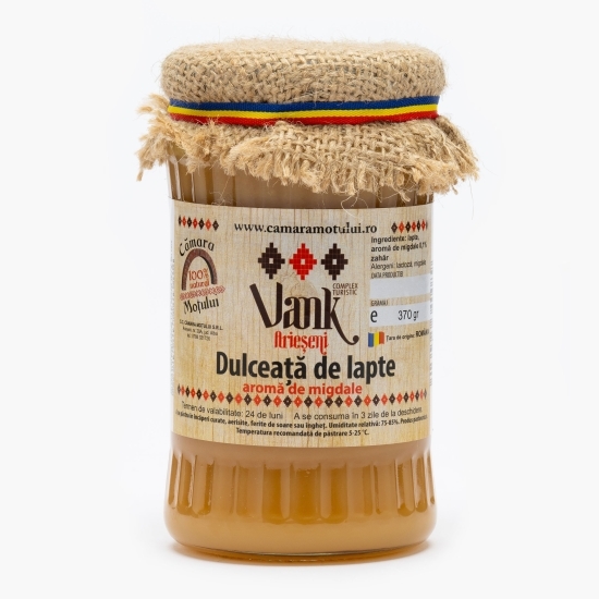Dulceață de lapte cu aromă de migdale 370g