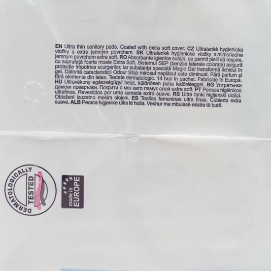 Absorbante Perfecta Slim blue 14 buc