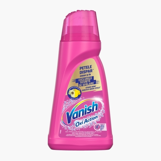 Soluție gel concentrat pentru rufe colorate Oxi Action, 1l