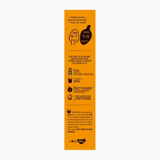 Cereale mic dejun Fibre cu gust de miere, fără zaharuri adăugate 310g