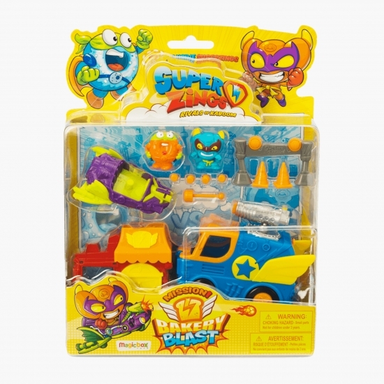 Set de joacă figurine Misiunea 1: Gogoașă vs Croissant  3+ ani