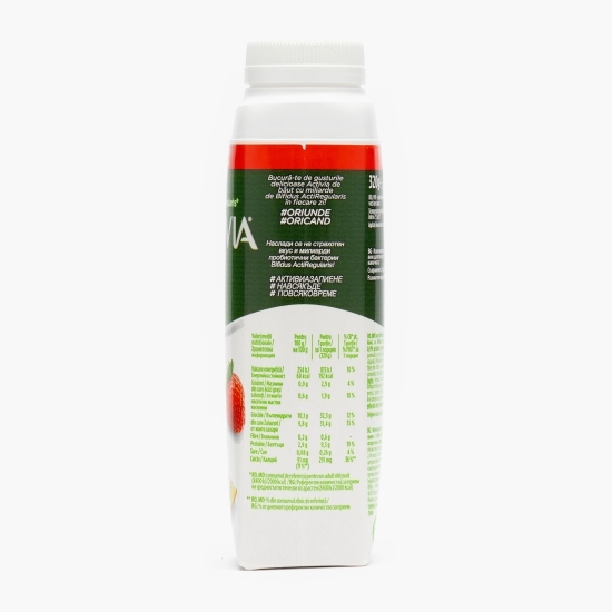 Iaurt de băut cu căpșuni și kiwi 3x320g