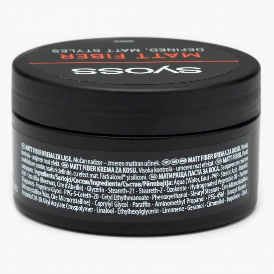 Pastă modelatoare pentru păr cu efect mat 100ml