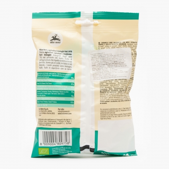 Drajeuri cu miere de eucalipt și propolis eco 100g