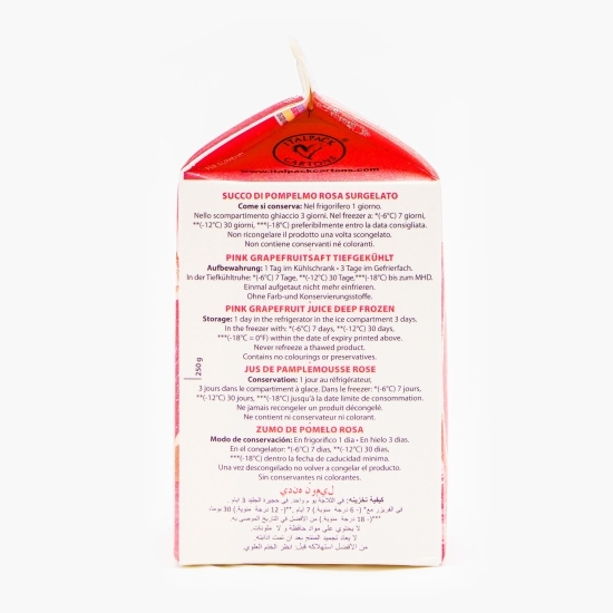 Suc congelat de grepfrut roz 500g