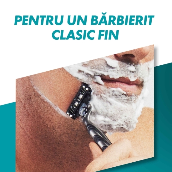 Aparat de ras Mach 3, 1 mâner + 2 rezerve