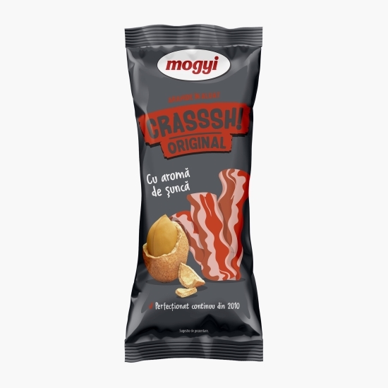 Arahide în crustă crocantă Crasssh!, aromă șuncă 60g