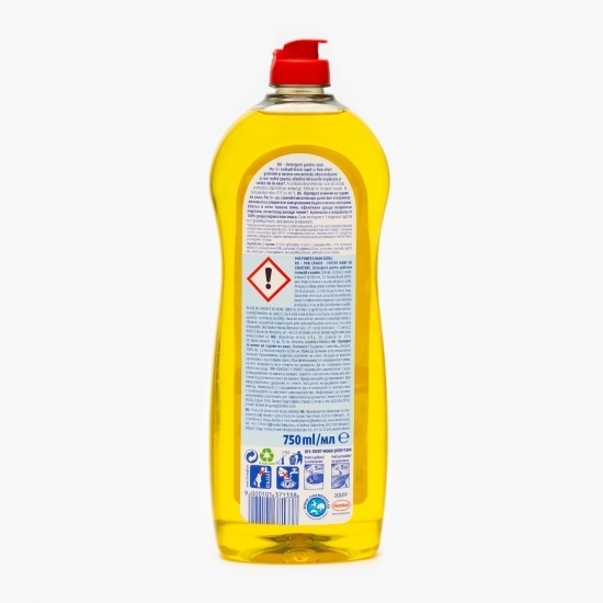 Detergent vase cu parfum de lămâie 0.75l