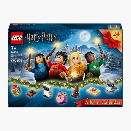 Calendar de Advent, 76456 Harry Potter, 278 piese, +7 ani