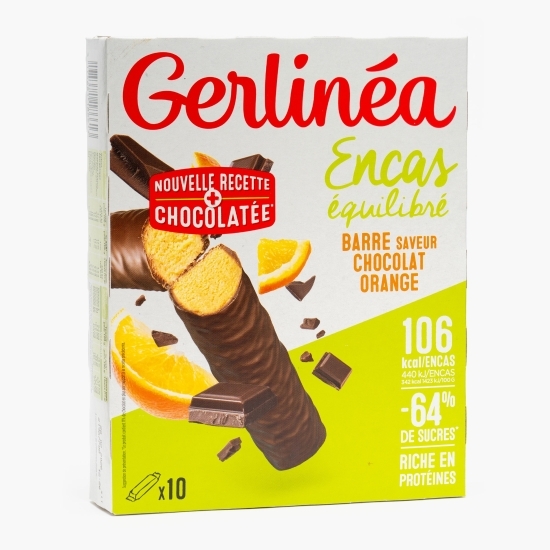 Batoane de ciocolată cu portocale 10x31g, 310g