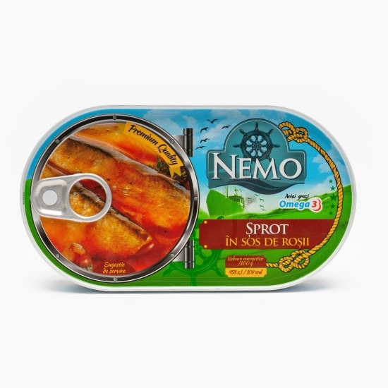 Șprot în sos de roșii 170g
