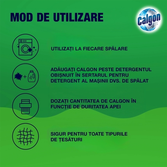Tablete anticalcar cu rol de igienizare pentru mașina de spălat Hygiene+, 15 spălări
