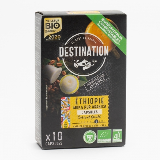 Capsule cafea, Etiopia, 10 băuturi, 55g