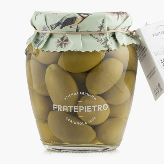 Măsline verzi eco Bella di Ceringnola GGG, 580ml