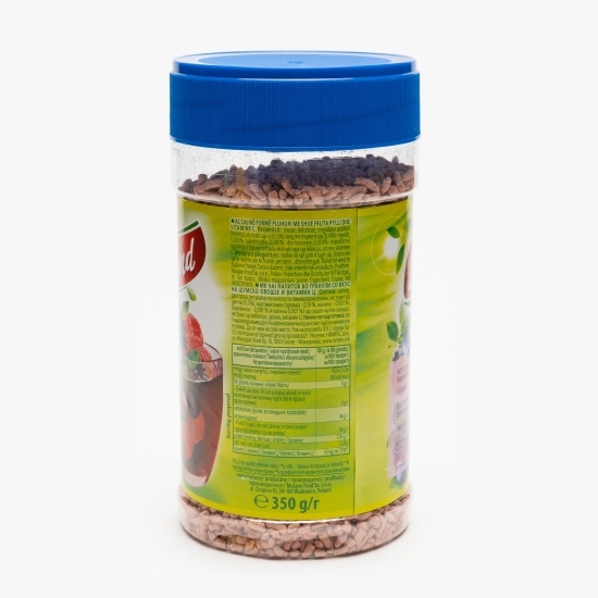 Băutură solubilă cu extract de ceai, cu gust de fructe de pădure și vitamina C 350g