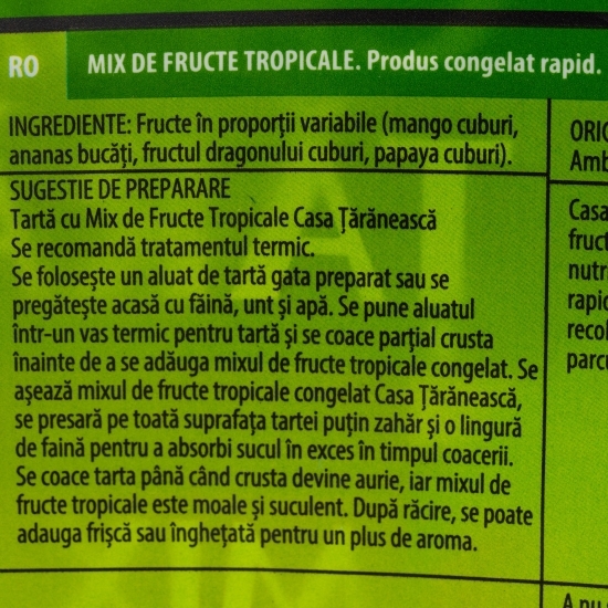 Mix de fructe tropicale 400g