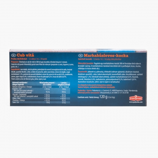 Cub cu gust de vită 120g