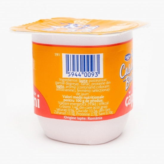 Iaurt cu gust de căpșuni 100g