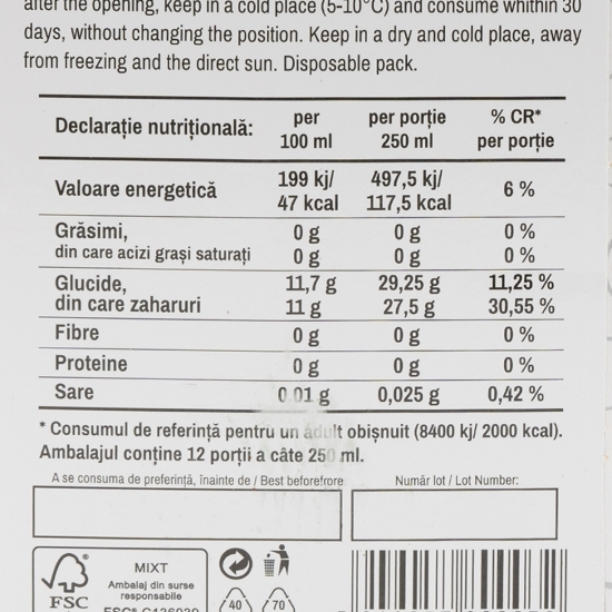 Suc natural de mere și soc 3l