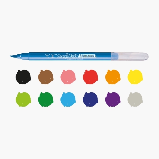 Set 12 creioane color Aquarell