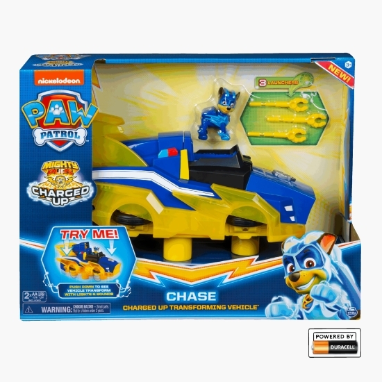 Charged up chase cu mașină care se transformă 3+ ani