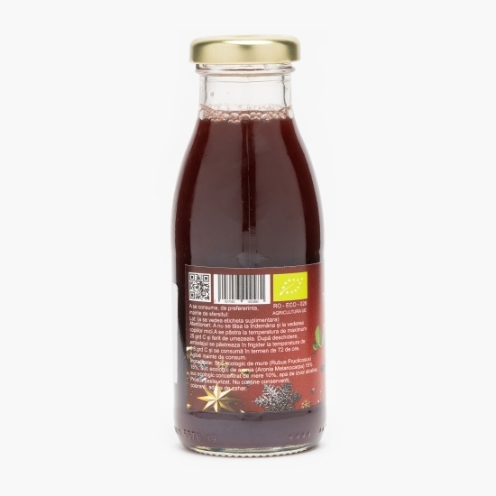Tonic ecologic de aronia și mure cu mere 0.25l