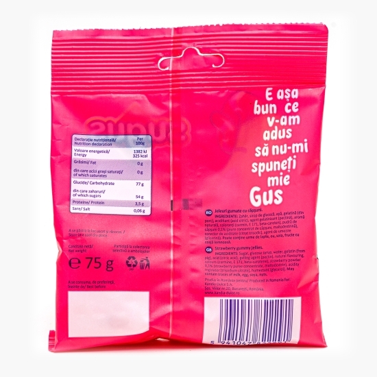 Jeleuri cu căpșuni BabyFruct 75g