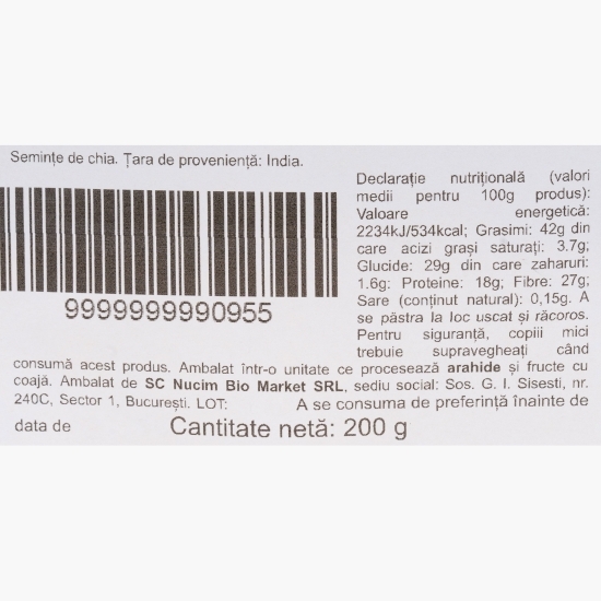 Semințe chia 200g