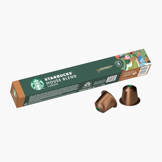 House Blend Lungo, 10 băuturi, 57g capsule cafea