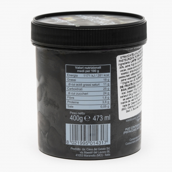 Înghețată cu stracciatella și cafea 400g 