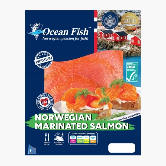 File de somon marinat 150g