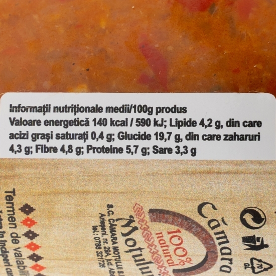 Zacuscă de fasole 370g