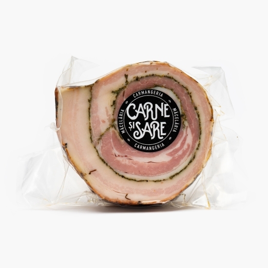 Ruladă cu pancetta afumată 250g