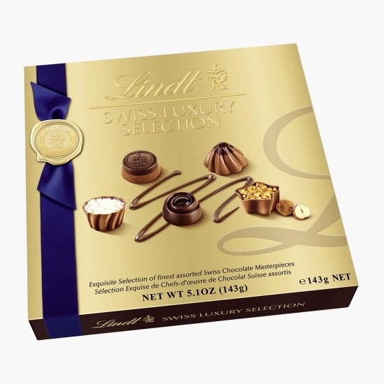 Praline de ciocolată asortate Swiss Luxury Selection 143g
