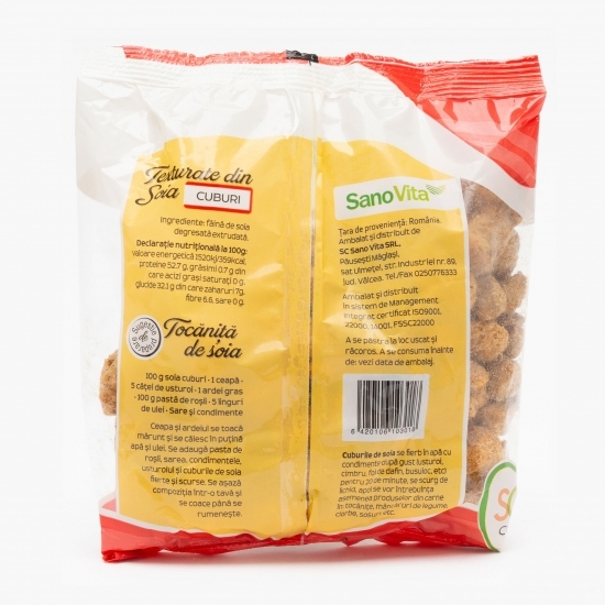 Cuburi vegetale din soia 100g
