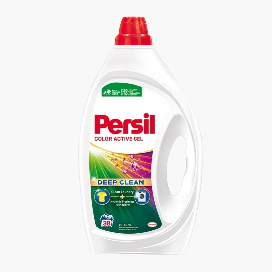 Detergent de rufe lichid Active Color Gel, Deep Clean, 38 spălări, 1.7l