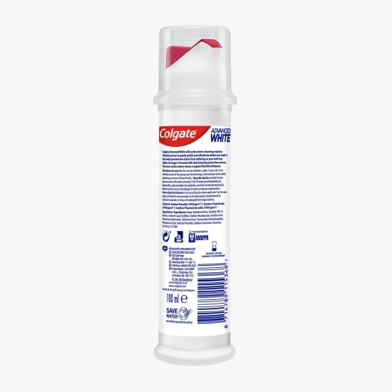 Pastă de dinți pentru albire Advanced White 100ml Pump