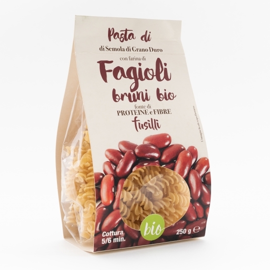 Paste fusilli eco din grâu dur și fasole 250g