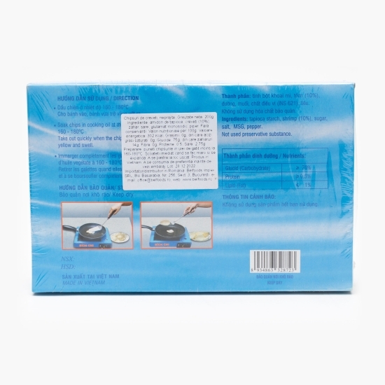 Chipsuri de creveți crude 200g