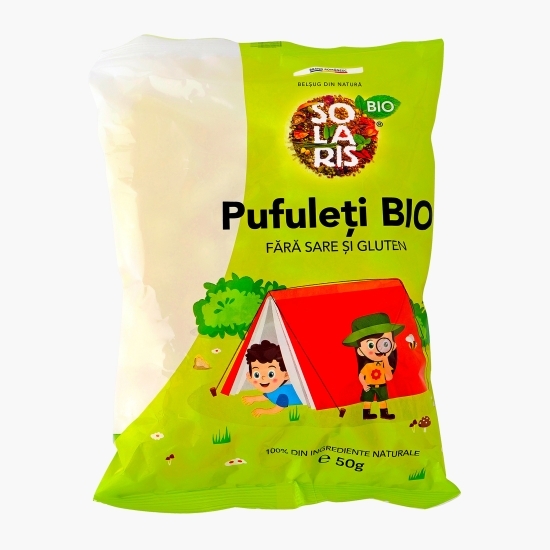 Pufuleți eco fără sare și gluten 50g