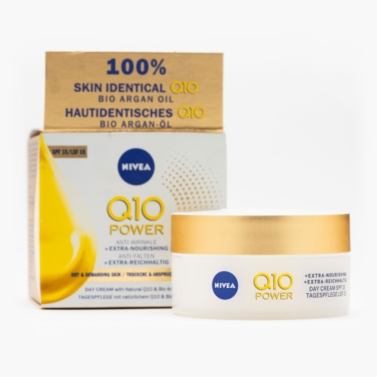 Cremă de zi  intensiv hidratantă Q10 Power SPF15 50ml